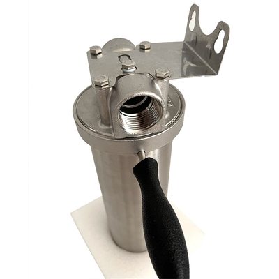 2000ml Capacity PP Filter Stainless Steel Water Filter Housing for Effective Liquid Filtration