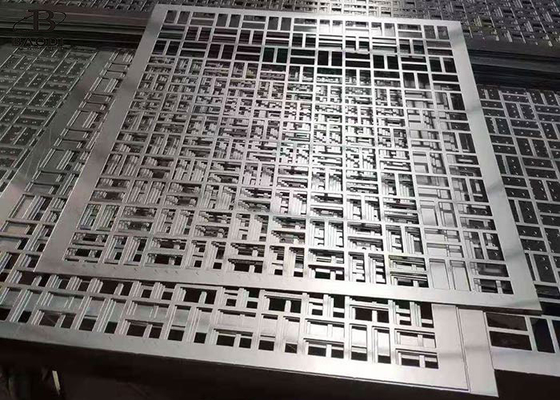 Customized Perforated Metal Mesh Round / Slotted / Square Hole