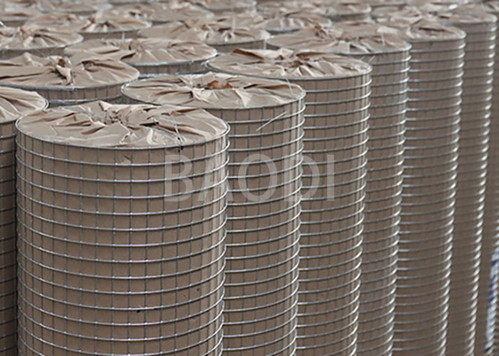 0.4m Width 1 Weld Mesh Electric Welding Wire Netting Mining Use