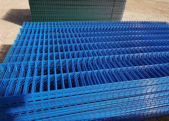 Round Post Wire Mesh Garden Fence Pvc Coated Galvanized Iron