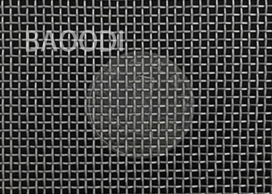 1 Inch Crimped Wire Mesh Woven Square Acid Resistant