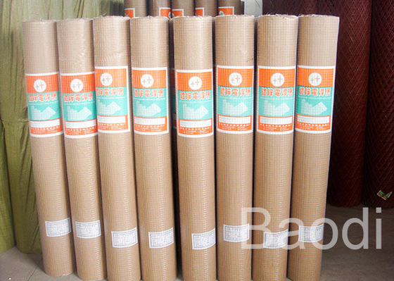 Agricultural Welded Stainless Steel Wire Mesh , Pet Cages Galvanised Wire Mesh Roll