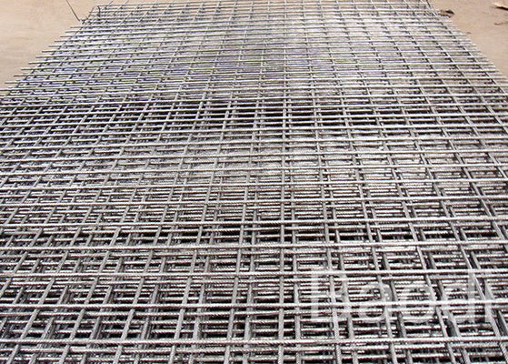 Highway Square Steel Reinforcing Wire Mesh Sheets Square Grid With Firm Structure