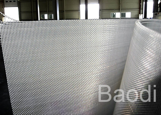 Anti Acid Stainless Woven Mesh , Stainless Steel Mesh Filter With Plain Weave