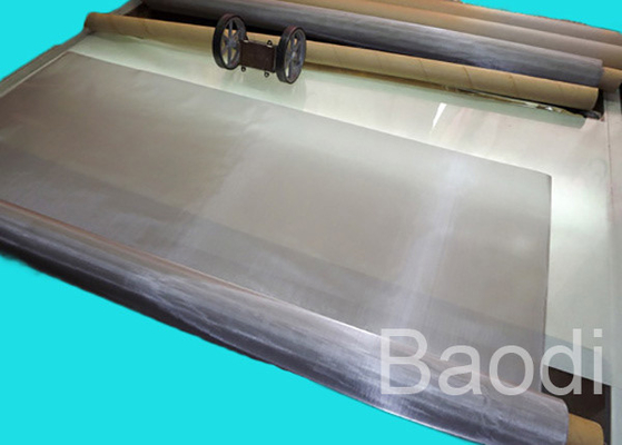 Wear Resistant Woven Stainless Steel Wire Mesh Screen Rolls For Food / Medicine Industry