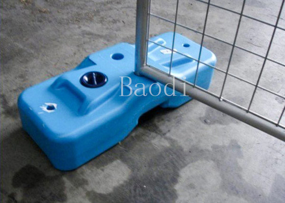 Flexible 60 X 150mm Temporary Mesh Fence Galvanized Carbon Iron For Parking Lots