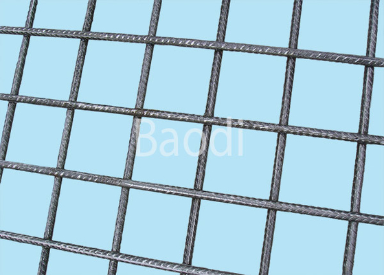 Floor Building Concrete Welded Wire Mesh , Rough Edge Heavy Gauge Wire Mesh Panels 