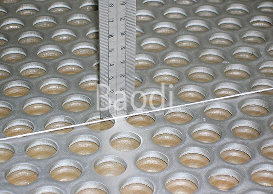 Stainless Steel Sheet With Holes , Pharmaceutical Industry Perforated Aluminum Panels 