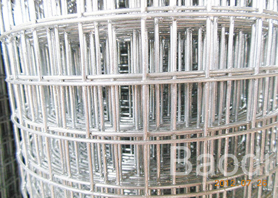 100' Carbon Iron Welded Hardware Cloth Electro Galvanized For Agricultural / Gardening