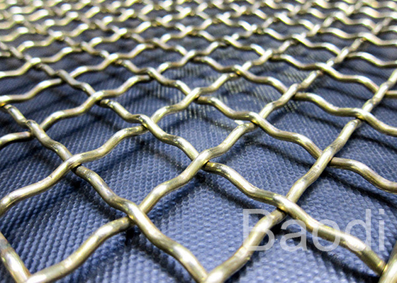 Construction Mild Steel Crimped Wire Mesh For Making Barbecue Metal Grill