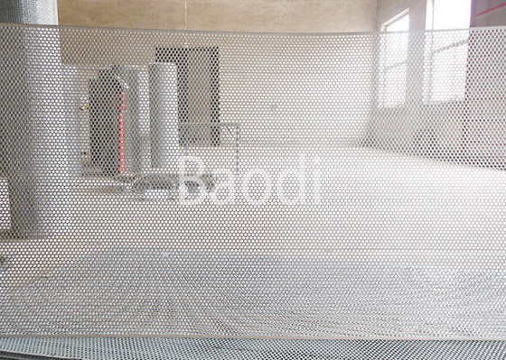 Architecture / Building Perforated Steel Sheet  With Low Carbon Iron Raw Material