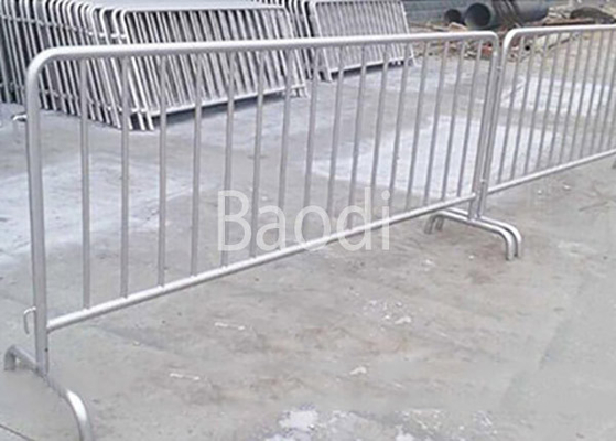 Hot Dip Galvanized Temporary Construction Fencing For Revolt Activities