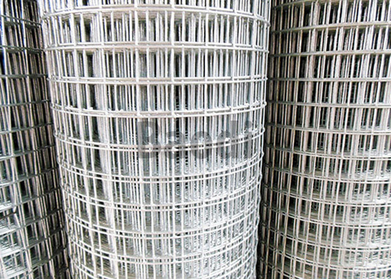 Mild Steel Galvanized Welded Wire Mesh Rolls For Food Procuring Sectors 14 - 29 Gauge