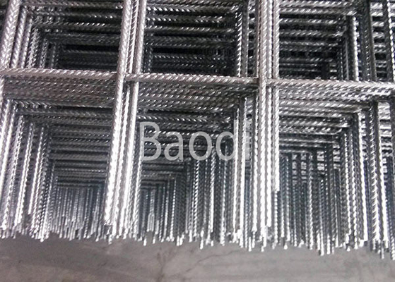 Welded Concrete Steel Mesh , Concrete Reinforcement Wire Mesh For Construction