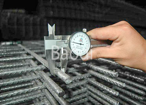 Welded Concrete Steel Mesh , Concrete Reinforcement Wire Mesh For Construction