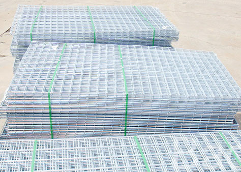 Building Square Wire Mesh Panels / Galvanized Iron Wire Weld Mesh Panels