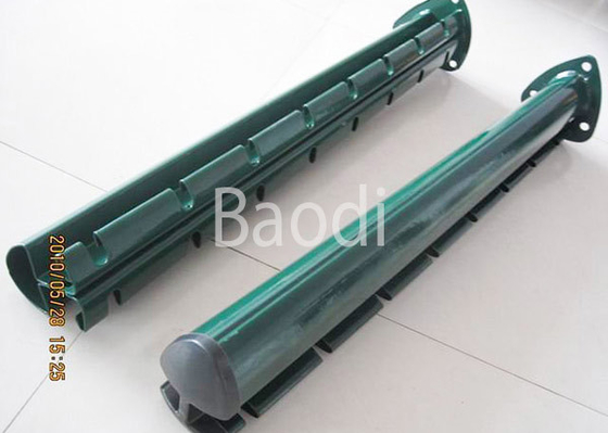 Plastic Coated Wire Mesh Fence Panels With Metal Post For Field Fence