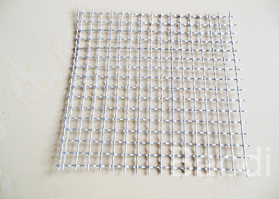Woven Crimped Wire Mesh Galvanized Mild Steel Wire As Mesh Screen