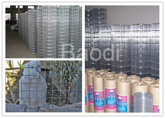 19 Gauge Wire Mesh Hardware Cloth Flexible , Welded Hardware Cloth