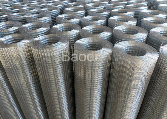 Electro Welded Galvanized Steel Hardware Cloth For Rabbit Animal Fence
