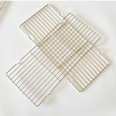 Stainless Steel BBQ Grill Grate Barbecue Wire Mesh with 12mm Wire Spacing and Plain Weave