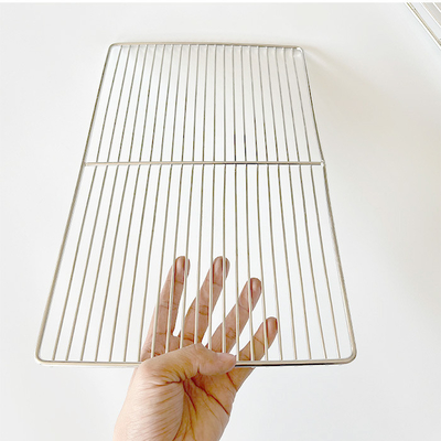 Stylish and Practical BBQ Accessory Elevate Your Grilling Experience with Metal Grill Net in Rectangular Panel Shape