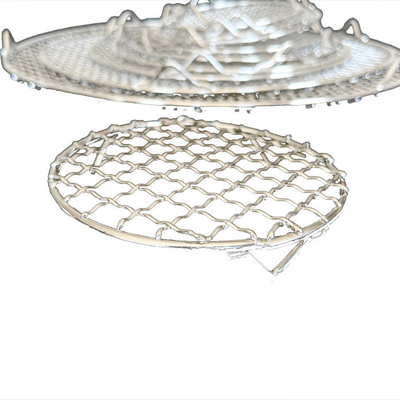 Stylish and Practical BBQ Accessory Elevate Your Grilling Experience with Metal Grill Net in Rectangular Panel Shape