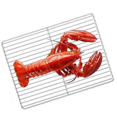 Meshes Ultimate Cooking Experience Durable Stainless Steel BBQ Grill Tray for Outdoor Adventures