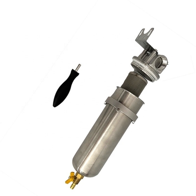Durable SS Prefilter 304 Stainless Steel Filter Housing and Activated Carbon for Corrosion Resistance