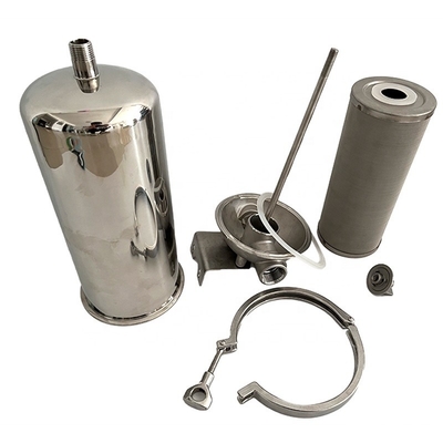 10&quot; X 4.5&quot; Stainless Steel 304 Filter Housing for Liquid Filtration Professional Filtration