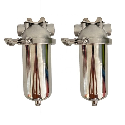 1&quot; BSP Interface Stainless Steel Pipeline Filter for Specific Filtration Customizable Design NPT/BSPT/BSP Thread Standard