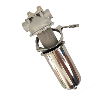 Activated Carbon Laser Printing 10&quot; Size 1&quot; NPT/BSPT Interface Space-Saving SS304/316 Pipeline Filter