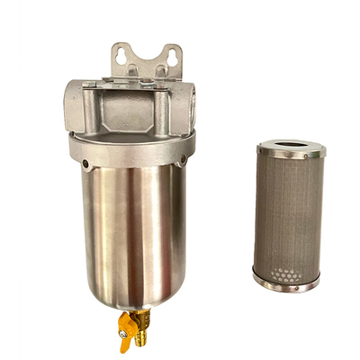 Flow Efficiency Stainless Steel Pipeline Filter for Industrial NPT/BSPT/BSP Thread Standard 6/8/15 T/H Flow Rate Industrial