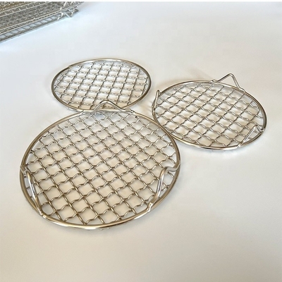 Reinforced Rectangular Grill Commercial Grade BBQ Wire Mesh for Ultimate Cooking and Other Accessories