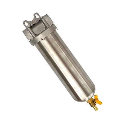 DEF Filter Housing 2.5*10 Inches Polished SS304 Pre-filter Housing 15T/H Flow Rate