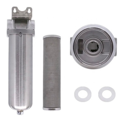 SS 304/316 10 Inch Stainless Steel Water Filter Housing for Whole House Systems in Laser Printing