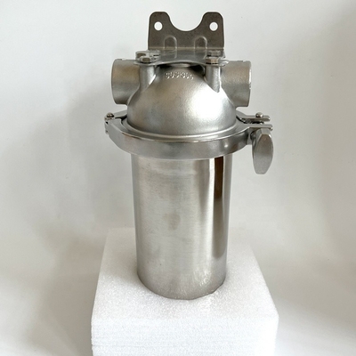 Thread Standard NPT/BSPT/BSP 40 Micron Spin Down Stainless Steel Sediment Filter for Clear Home Tap Water