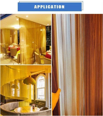 Aluminum Chain Mesh Curtains The Perfect Decorative Solution for Modern and Contemporary Spaces
