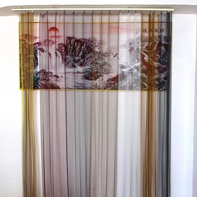 Transform Your Space with Decorative Aluminum Metal Curtains Various Colors and Customization Options