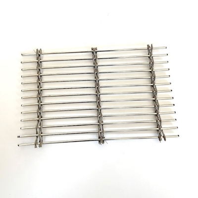 Decoiling Processing Service Modern Style Woven Metal Decorative Wire Mesh for Partitions Curtains Max. 120m Length