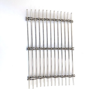 Decoiling Processing Service Modern Style Woven Metal Decorative Wire Mesh for Partitions Curtains Max. 120m Length