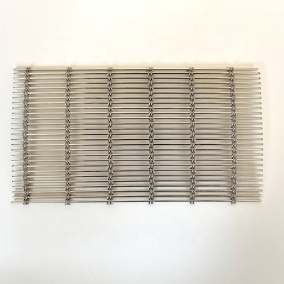 Decoiling Processing Service Modern Style Woven Metal Decorative Wire Mesh for Partitions Curtains Max. 120m Length