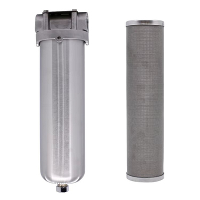 5/10/20 Inches Stainless Steel Prefilter for Water Applications Manual Power Source and Durable Design