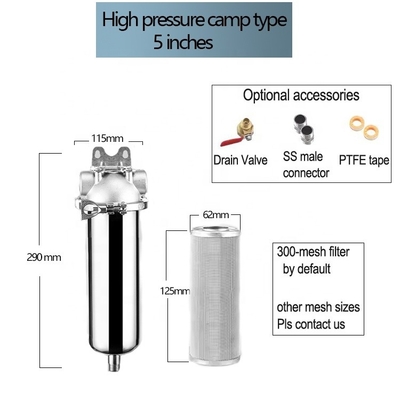 Elevate Your Hydration Stainless Steel Home Water Filtration System with English Operating Language and Private Mold