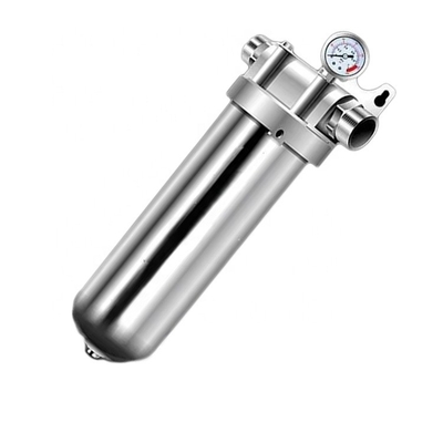 Flow Modular Stainless Steel Prefilter 10&quot; Filter Cartridge Length for SS304/SS316 and Ordinary Pressure Type