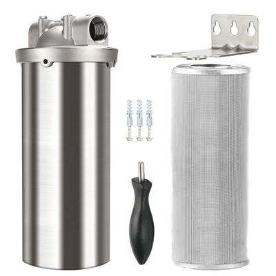 Residential Water Filtration Systems 5&quot; Modular Stainless Steel Prefilter Housing Designed with 3D Printing