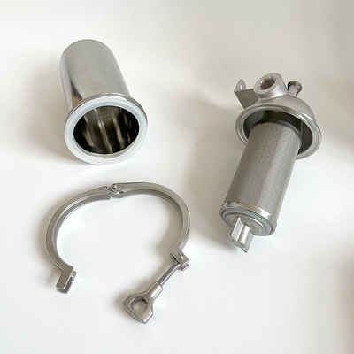 Commercial Water Treatment Prefilter Housing Durable and Polished Stainless Steel for Corrosion Resistance Applications