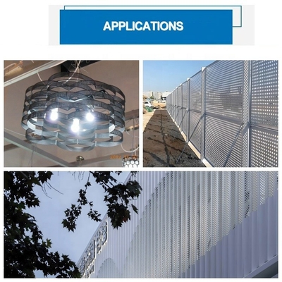 Filter Material Custom Metal Perf Versatile Panel Designs for Any Architecture and Industry Application 0.5-3.0m