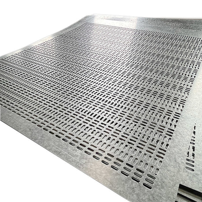Customizable Thickness Strong Perforated Steel Panel Options for Smooth Finish Security Metal Barriers