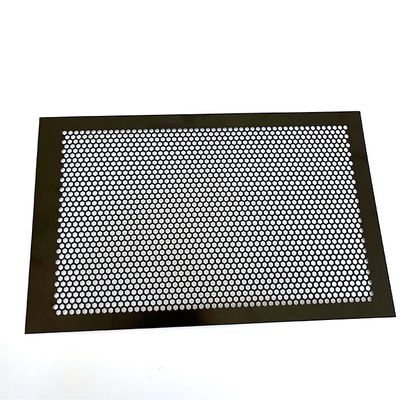 Customizable Thickness Strong Perforated Steel Panel Options for Smooth Finish Security Metal Barriers
